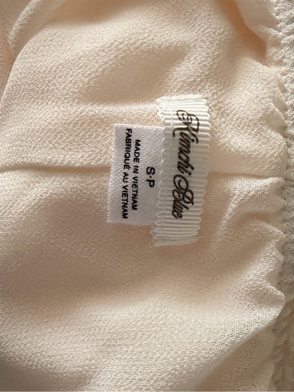 IVORY MAXI SKIRT WITH LACE TRIM - Picture 6 of 6